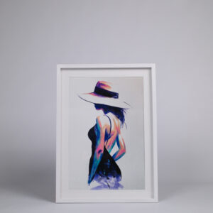 Raamitud repro Siim Hanikati maalist ''One evening''