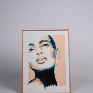 Raamitud repro Siim Hanikati maalist ''Modern Flame''