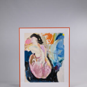 Raamitud repro Liisa Jugapuu maalist ''Naine kõrrega''