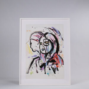 Raamitud repro Siim Hanikati maalist ''No. 179''